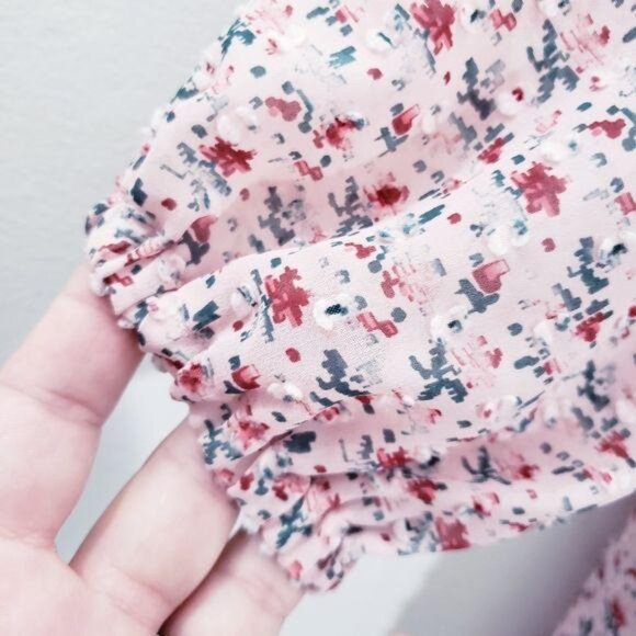 Matilda Jane Swiss Dot Floral Cottage Top Size XS - Picture 5 of 9